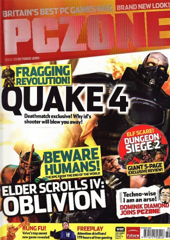 PC Zone Issue 159 (October 2005)