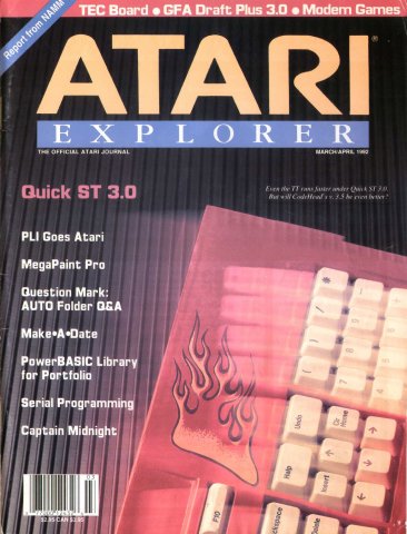 Atari Explorer Issue 32 (March / April 1992)