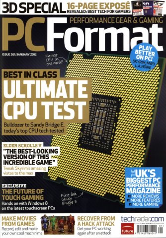 PC Format Issue 261 (January 2012)