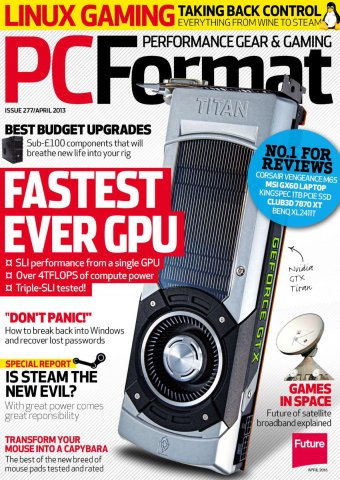 PC Format Issue 277 (April 2013)