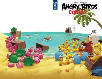 Angry Birds Comics Vol.2 006 (June 2016) (subscriber cover)