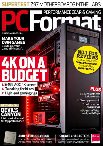 PC Format Issue 294 (August 2014)