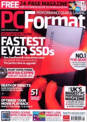 PC Format Issue 255 (August 2011)