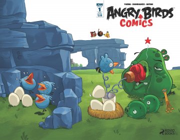 Angry Birds Comics Vol.2 001 (January 2016) (subscription cover)