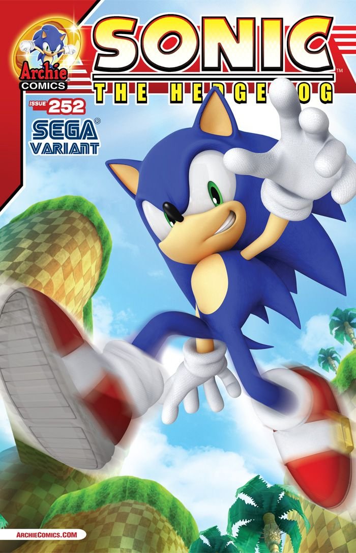 Sonic the Hedgehog 252 (October 2013) (Sega variant)