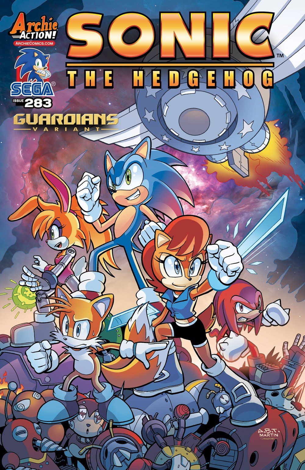 Sonic the Hedgehog 283 (August 2016) (variant edition)