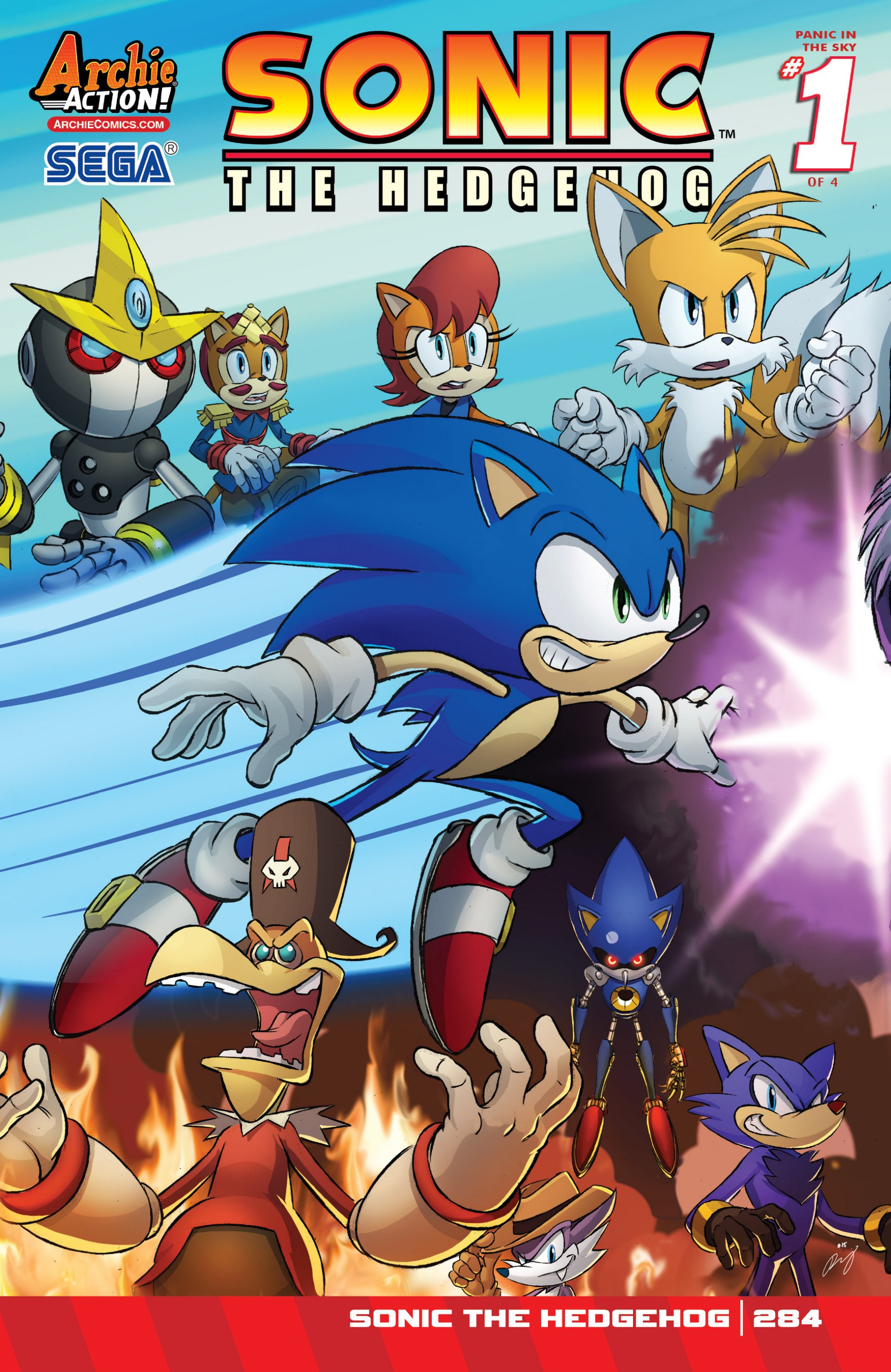 Sonic the Hedgehog 284 (September 2016)