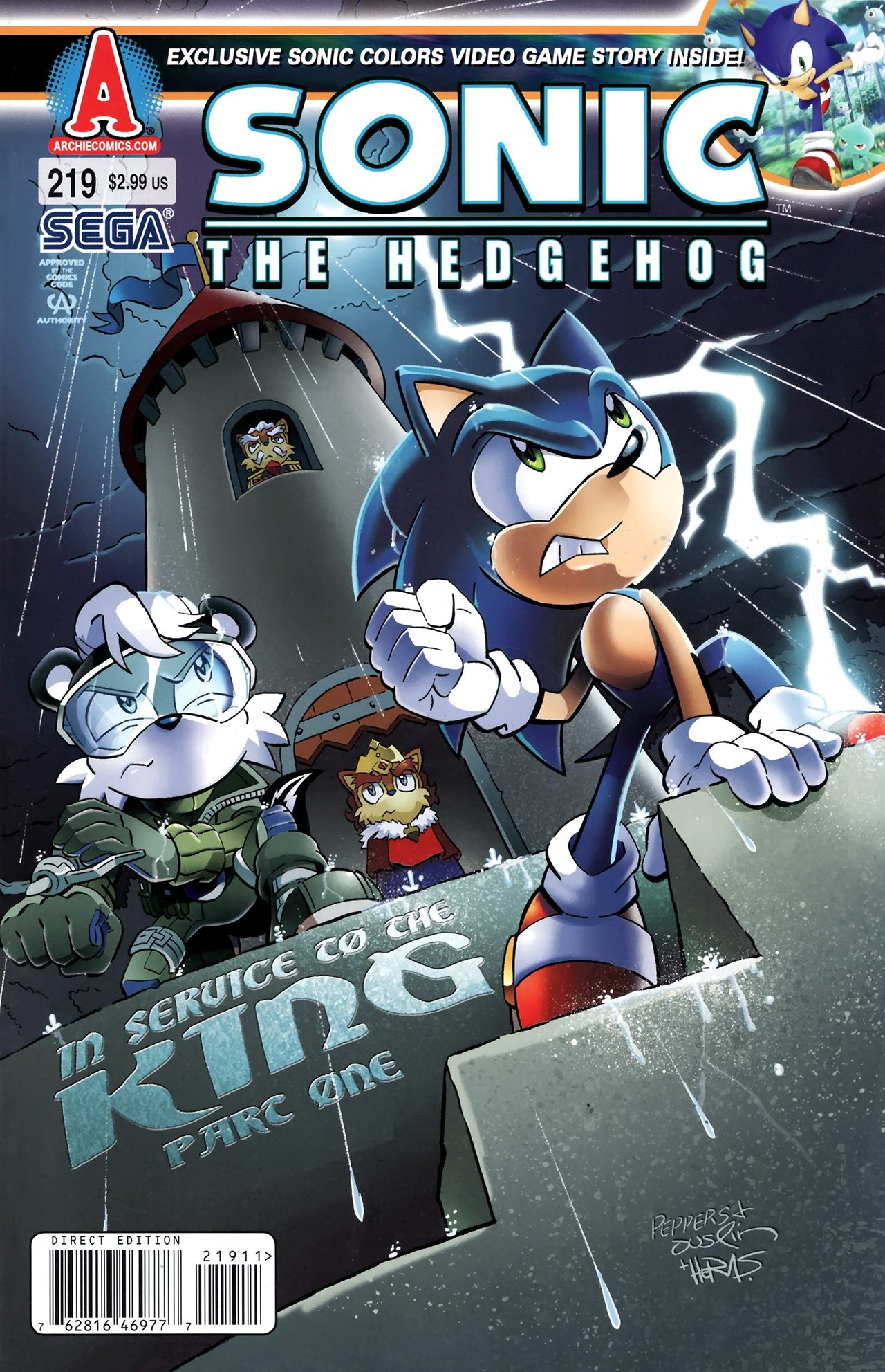 Sonic the Hedgehog 219 (January 2011)