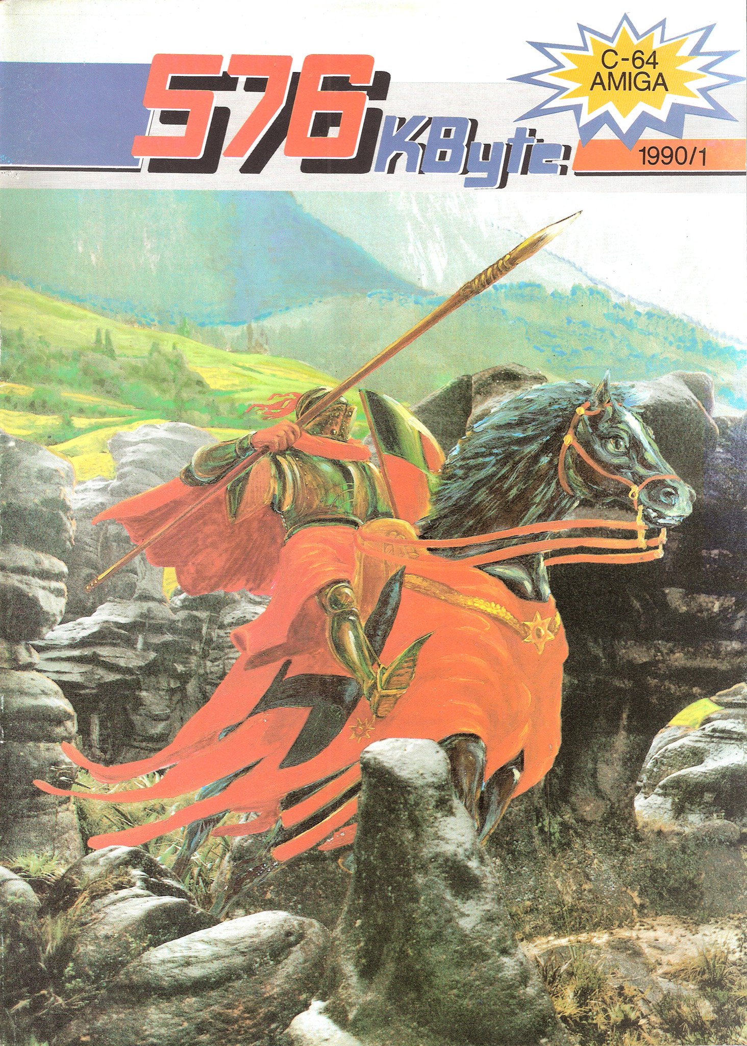 576 KByte Issue 001 (January 1990)