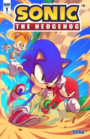 Sonic the Hedgehog 001 (April 2018) (Convention exclusive Superstar)