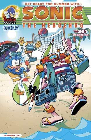 Sonic the Hedgehog 261 (August 2014) (variant edition)