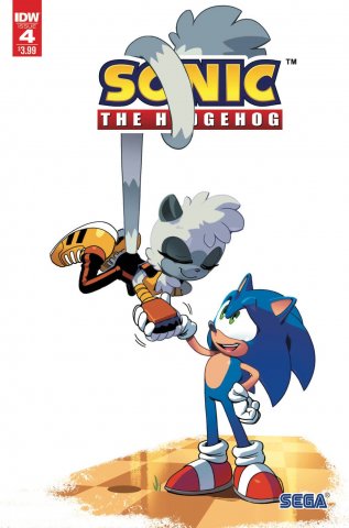 Sonic the Hedgehog 004 (April 2018) (2nd printing)