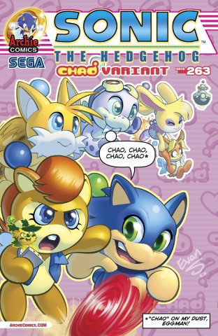 Sonic the Hedgehog 263 (October 2014) (variant edition)
