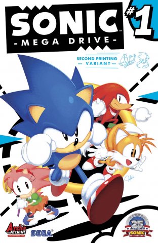 Sonic Mega Drive (August 2016) (Second Printing Variant)