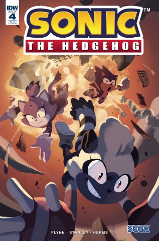 Sonic the Hedgehog 004 (April 2018) (retailer incentive a)