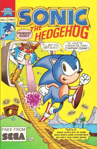 Sonic the Hedgehog #1/4 (November 1992)
