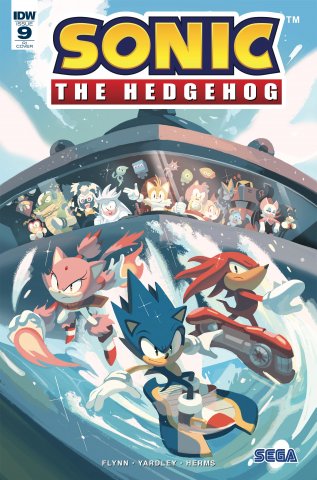 Sonic the Hedgehog 009 (September 2018) (retailer incentive)