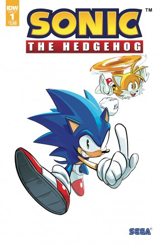 Sonic the Hedgehog 001 (April 2018) (3rd printing)