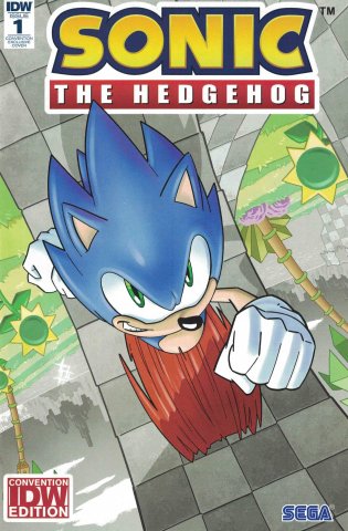 Sonic the Hedgehog 001 (April 2018) (Chicago Comic & Entertainment exclusive)