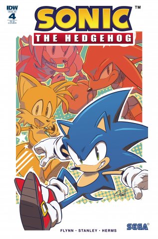 Sonic the Hedgehog 004 (April 2018) (retailer incentive b)