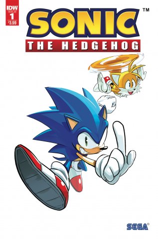 Sonic the Hedgehog 001 (April 2018) (2nd printing)