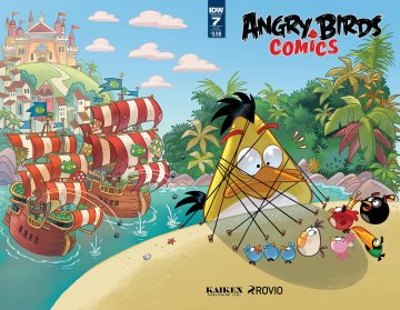 Angry Birds Comics Vol.2 007 (July 2016) (subscriber cover)