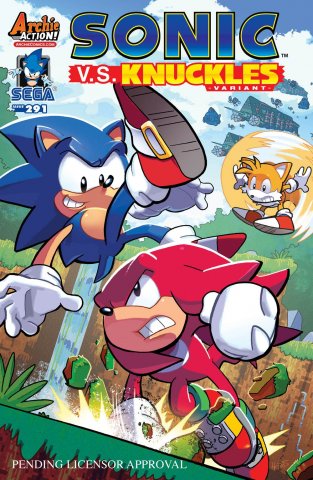 Sonic the Hedgehog 291 (variant edition) (canceled)