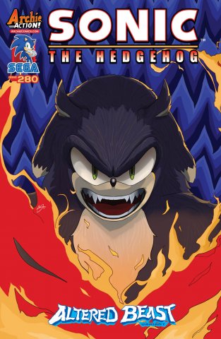 Sonic the Hedgehog 280 (June 2016) (variant edition)