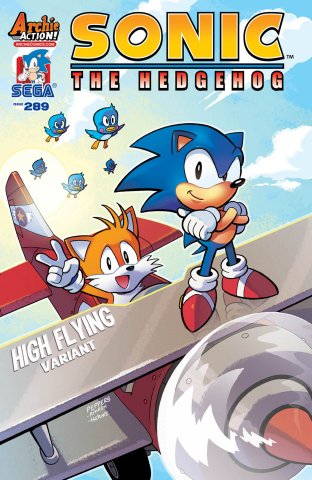 Sonic the Hedgehog 289 (January 2017) (variant edition)