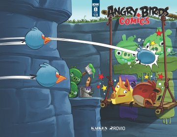 Angry Birds Comics Vol.2 008 (August 2016) (subscriber cover)