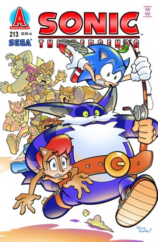 Sonic the Hedgehog 213 (July 2010)