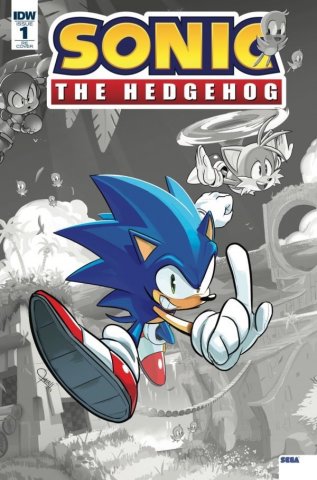 Sonic the Hedgehog 001 (April 2018) (Diamond Retailer Summit exclusive)