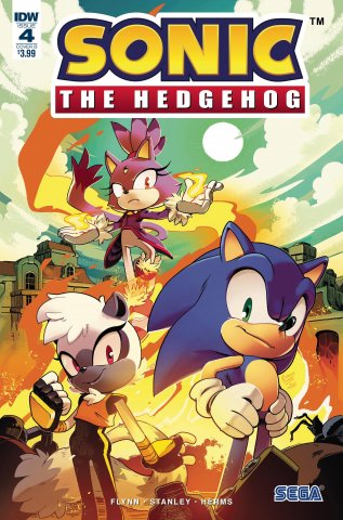 Sonic the Hedgehog 004 (April 2018) (cover b)