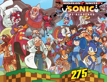 Sonic the Hedgehog 275 (October 2015) (variant 1)