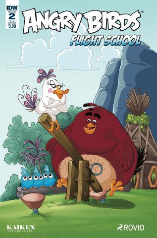 Angry Birds - Flight School 002 (April 2017) (subscriber cover)