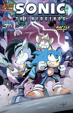 Sonic the Hedgehog 277 (December 2015) (variant edition)