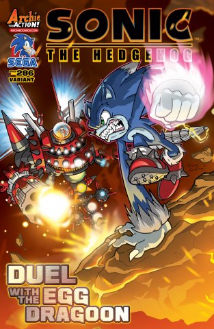 Sonic the Hedgehog 286 (November 2016) (variant edition)
