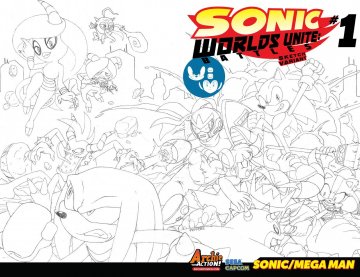 Sonic the Hedgehog - Worlds Unite: Battles (September 2015) (variant 2)