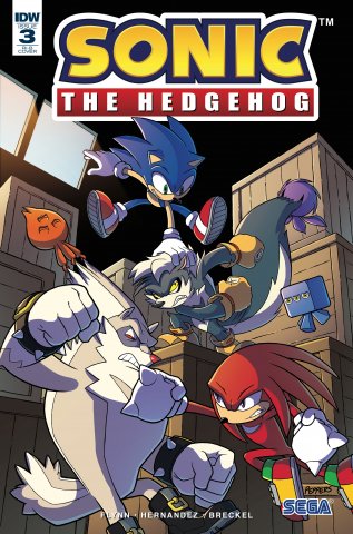 Sonic the Hedgehog 003 (April 2018) (retailer incentive b)