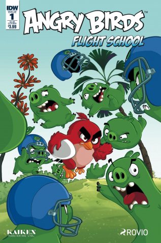 Angry Birds - Flight School 001 (February 2017) (subscriber cover)