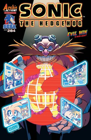 Sonic the Hedgehog 284 (September 2016) (variant edition)