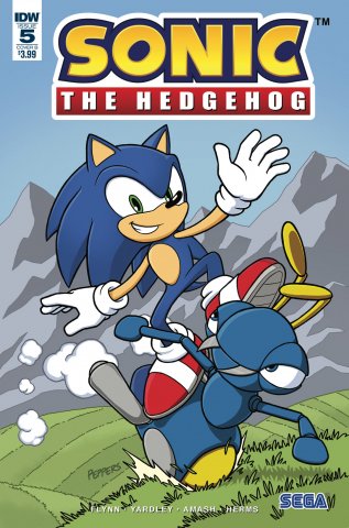 Sonic the Hedgehog 005 (May 2018) (cover b)