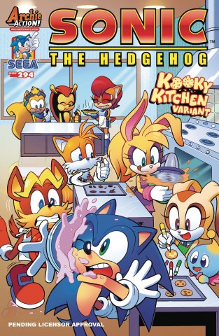 Sonic the Hedgehog 294 (variant edition) (canceled)