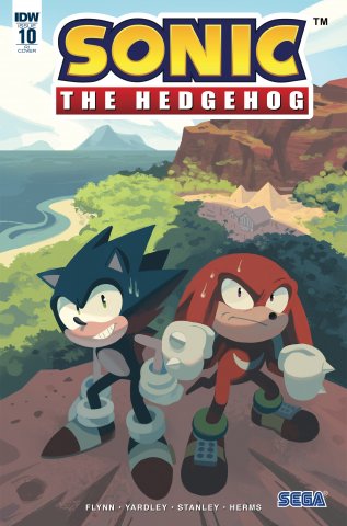 Sonic the Hedgehog 010 (October 2018) (retailer incentive)