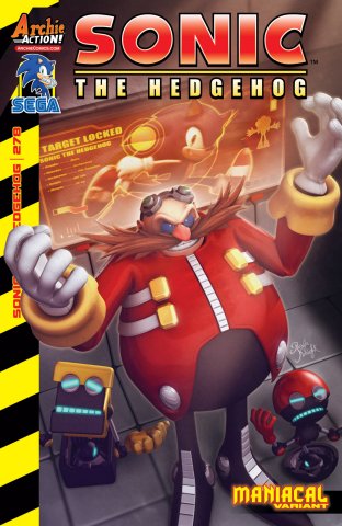 Sonic the Hedgehog 278 (January 2016) (variant edition)