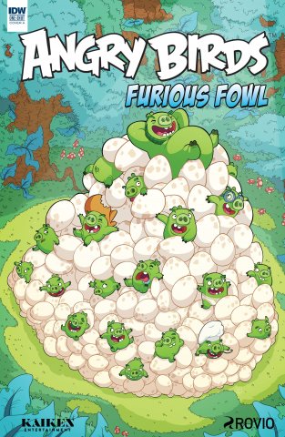 Angry Birds Comics Quarterly - Furious Fowl (August 2017) (cover a)