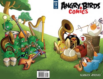 Angry Birds Comics Vol.2 012 (December 2016) (subscriber cover)