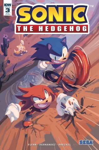 Sonic the Hedgehog 003 (April 2018) (retailer incentive a)