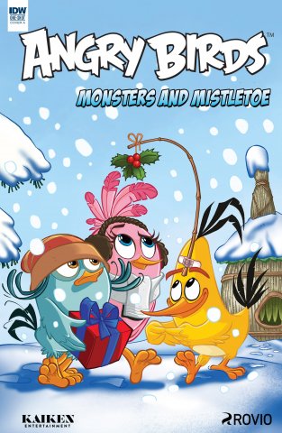 Angry Birds Comics Quarterly - Monsters & Mistletoe (December 2017) (cover a)