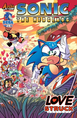 Sonic the Hedgehog 281 (July 2016) (variant edition)